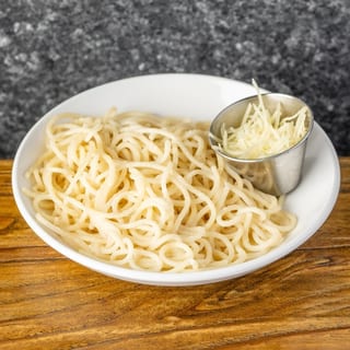 Kids Buttered Noodles Parmesan On The Side