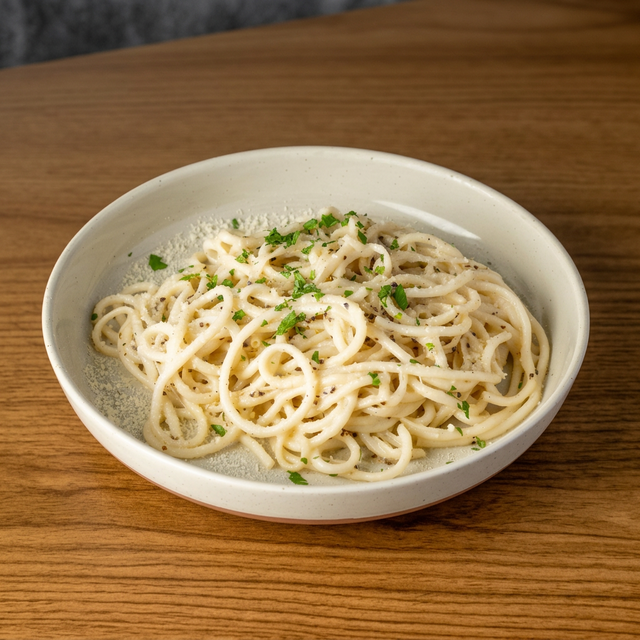 Cacio e Pepe.